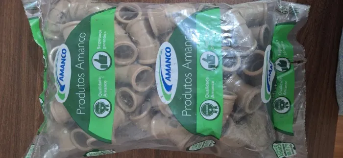 Joelho PVC 45° Amanco Conexão Hidráulica - KIT COM 10