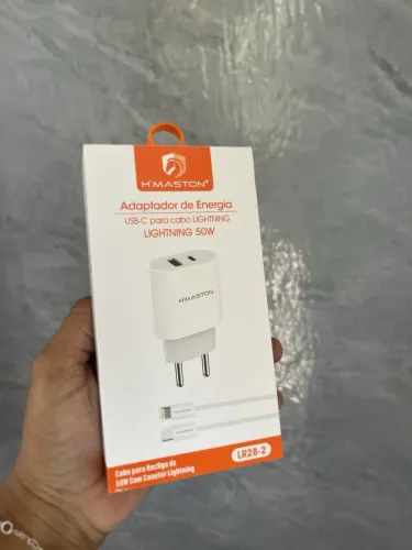 Carregador para iPhone turbo 50W - ENTREGA A DOMICÍLIO