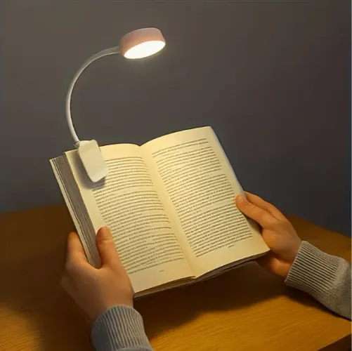 Luz de Leitura Ajustável de 3 Cores 1