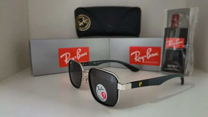 ÓCULOS DE SOL RAYBAN MASCULINO FERRARI 