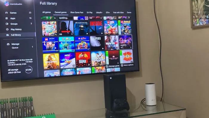 Xbox Séries X, 1tb, com dois controles