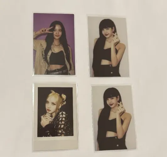 Blackpink Photocards Oficiais Square One The Album Lisa Jisoo