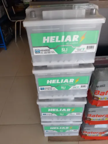 Baterias Heliar 60AH à base de troca