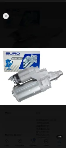 Motor de arranque Ecosport 2022 1.5