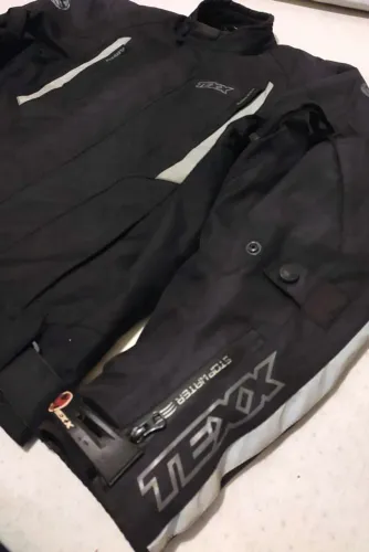 Jaqueta moto Texx Evolution XXXL Cordura impermeável com proteções