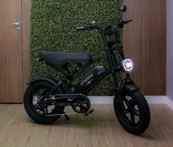 BICICLETA ELETRICA INOW V20 MINI - PRETO OU BRANCA