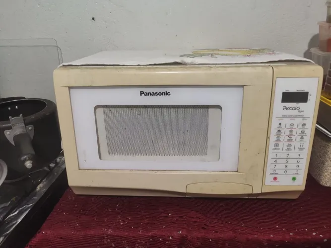 micro ondas antigo panasonic