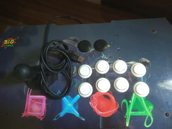 Controle Arcade Personalizado (Fightstick) - PC, PS2 e PS3