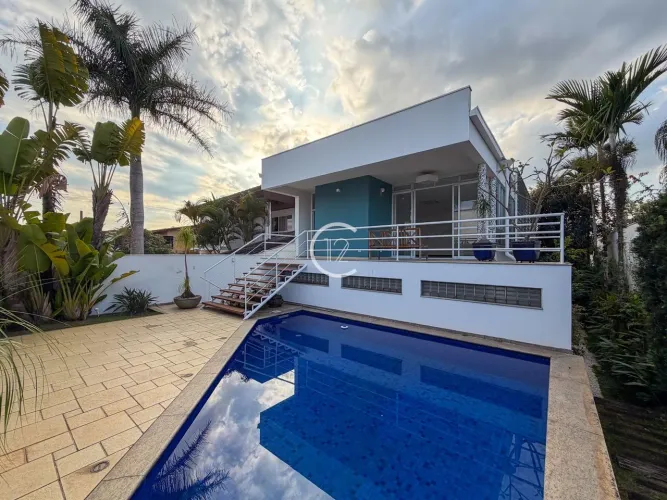 obrado modernista com piscina e vista panorâmica à venda, 488 m² por R$ 4.600.000 - Jardim