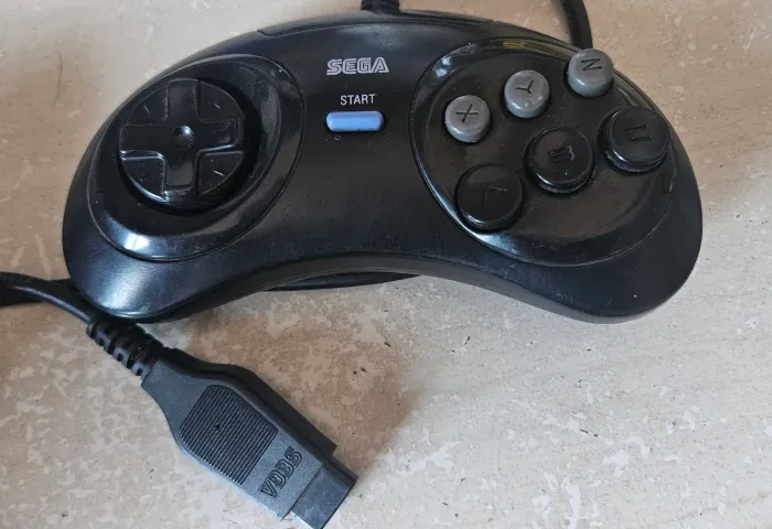 Controle original de mega drive japonês