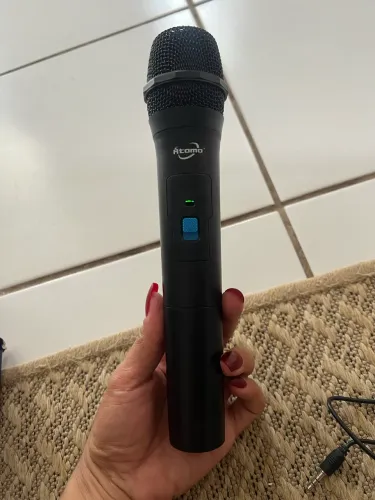 Microfone sem fio Profissional
