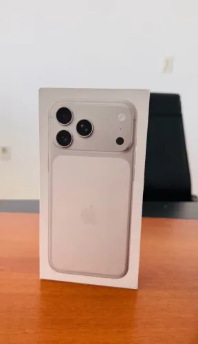 Iphone 17 Pro max 256GB Silver - NOVO