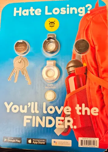 Localizador de objetos compatível com Ios e android