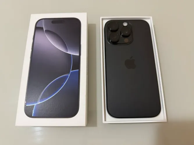 Iphone 16 Pro 256GB Black Titanium