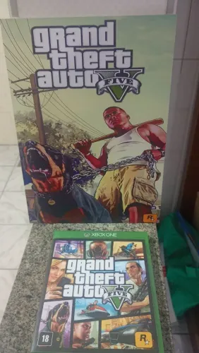 GTA V Xbox one (quadro vai de brinde)