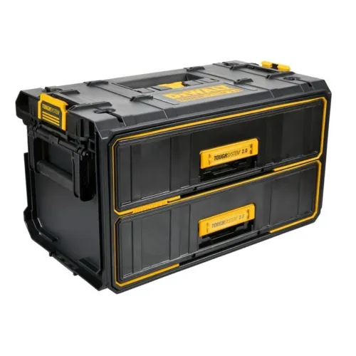 Caixa de Ferramentas Gaveta Dupla ToughSystem 2.0 - 32x55cm DEWALT-DWST08320