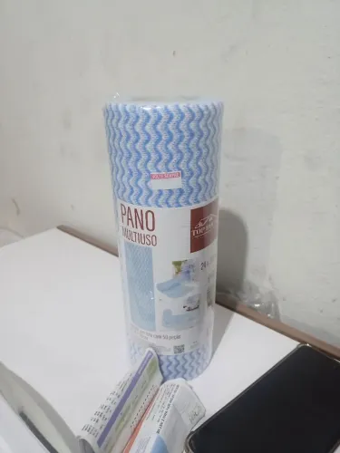 Rolo pano limpeza