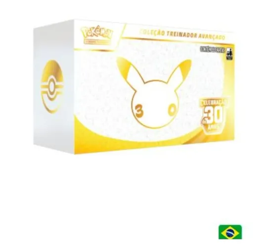 Coleção treinador avançado 30 anos pokémon TCG