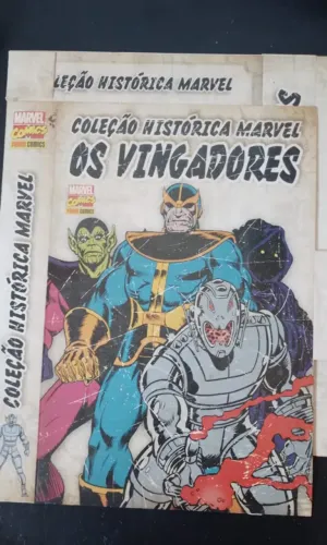 Coleção Histórica Marvel: Vingadores. Produto em perfeito estado, acompanha caixa original