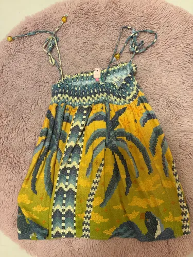 blusa de amarração farm