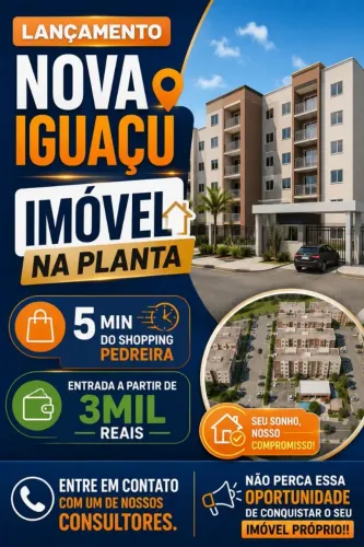 Imóveis na planta NOVA IGUAÇU