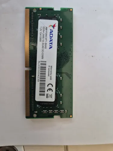 Memória RAM ADATA 8GB DDR4 2666MHz para Notebook