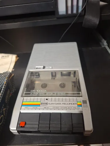 Antigo Gravador CCE Slim Data Recorder DR-1000A NÃO FUNCIONA