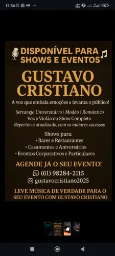Cantor Gustavo Cristiano 