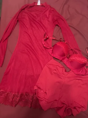 Vestido vermelho tule