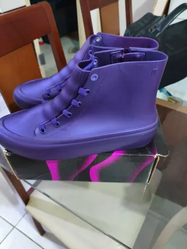 Melissa Ulitsa High Roxo, super conservada