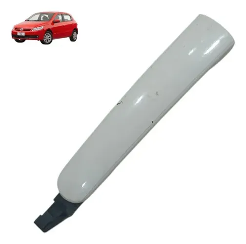 Macaneta Externa Vw Saveiro Gol Voyage G5 G6 G7 2009 2022 Branco Dianteira/traseira