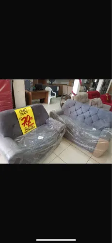 Sofá Isis novo cinza