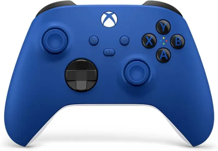 Controle Sem Fio Xbox - Shock Blue + Kit Pilhas recarregáveis Duracell