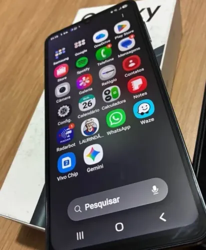 Celular Samsung 07 128 g novo 5 mês de uso tem documento p 600 faso até por 540