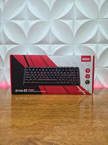 TECLADO MECANICO MARVO ARMA82 KG936 - LACRADO