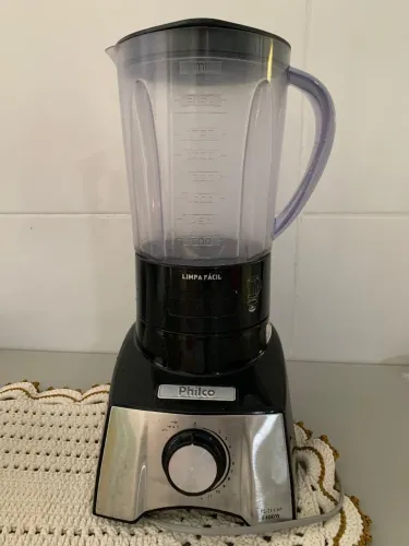 Liquidificador Philco Pro Maxx 1400w Limpa Fácil Preto Plq1430p 127v