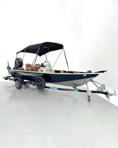 Barco Levefort Marfim 6.0 Sport Fishing Freestyle + Motor 60HP + Carreta rodoviária