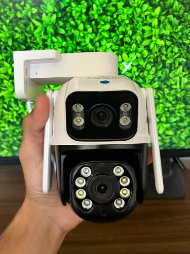 Câmera Segurança Wi-Fi 360° Visão Noturna App