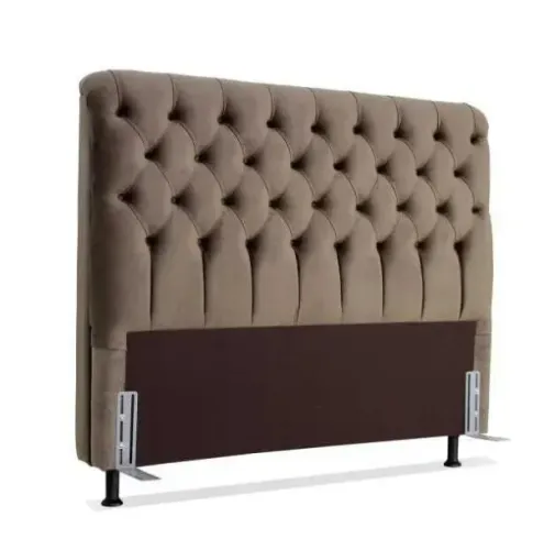 Cabeceira de Cama Box Casal 138 marrom
