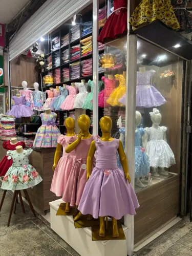 Vestidos esporte fino e social infantil direto da fábrica