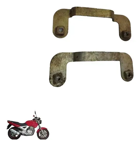Suporte Do Paralama Dianteiro Twister 250 2004 2005 2006 Prata