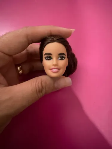 Cabeça boneca Barbie balé wishes