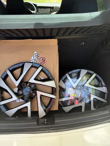 Kit 4 calotas esportiva Aro 15 Volkswagen