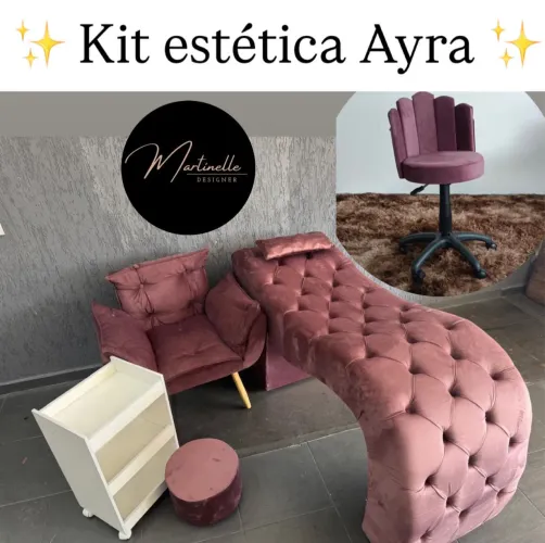 Kit salão estética maca completo + BRINDE E FRETE GRÁTIS 