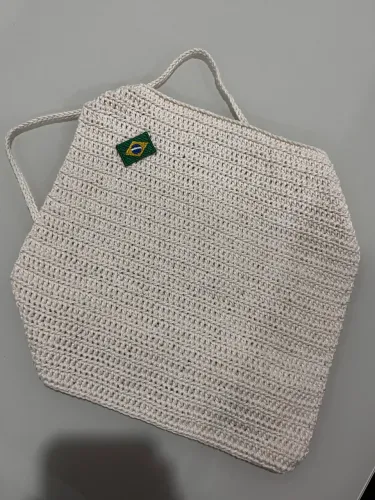 Cropped do Brasil em crochê