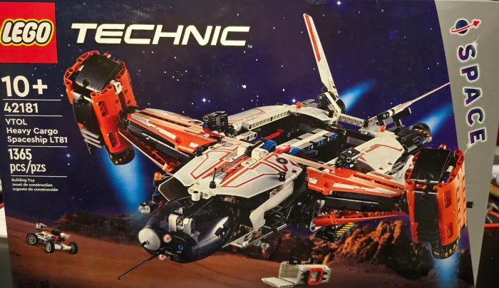 Lego Technic 42181 - Space - VTOL Heavy Cargo Spaceship LT81 - Lacrado