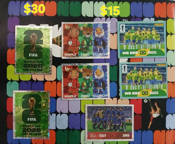 Figurinhas da copa 2026