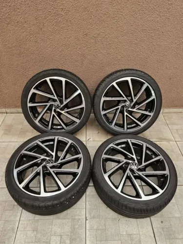 Rodas RSeven Aro 17 5x100 - Pneus Novos