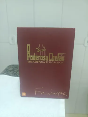 Box DVD O Poderoso Chefão - Trilogia The Coppola Restoration (Original)