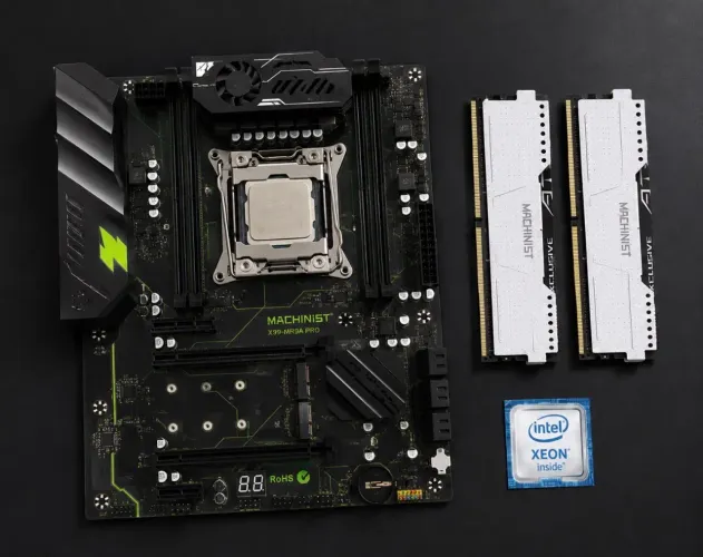 Kit Placa Mãe X99 + Xeon 2667 V4 + 32gb Ram - Machinist Mr9a Pro